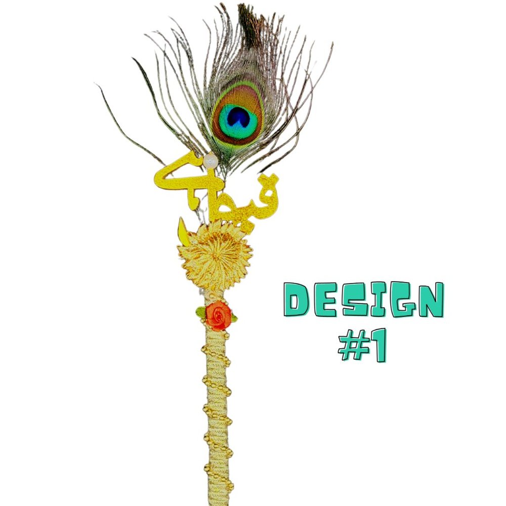 Handmade Nikah Pens Real Feathers Qabool Hai Shaadi Muslim Wedding Bride Groom